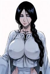 big_breasts big_nipples curvy_figure mommy unohana_retsu