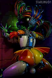 scrap baby from five nights at freddy's by starling01