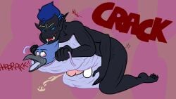 2d 2d_(artwork) anthro anthro_on_anthro arachnid arthropod arthropod_webbing asphyxiation avian bird bloodshot_eyes bluebird bodily_fluids bondage bone_breaking bound breath_play cum death eastern_bluebird eden_(arachnopunk) encasement everythingunderwraps forced garrote genital_fluids hi_res male male/male male_ryona neck_snap neptune_mereaux orgasm oscine passerine questionable_consent snuff spider thrush_(bird) web_bondage