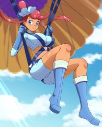 skyla (pokemon) from game freak by zuchysdraws