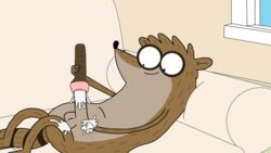 1boy 2018 anthro balls brown_fur cartoon_network cum ejaculation erection fleshlight fur hi_res humanoid_penis male male_only mammal masturbation messy mordecairigby multicolored_fur nude orgasm penetrable_sex_toy penetration penis raccoon regular_show rigby rigby_(regular_show) sex_toy simple_background sketch solo uncut