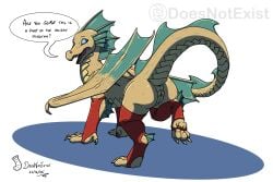 2025 ambiguous_gender animal_genitalia anus blue_eyes bronze_dragon bronze_dragon_(dnd) bronze_scales cel_shading claws clothing countershading dated dewclaw dialogue digital_media_(artwork) doesnotexist dragon dragon_(dnd) dungeons_and_dragons ear_frill english_text european_mythology feral frill_(anatomy) genital_slit genitals hasbro head_crest head_frill hi_res legwear looking_back male_(lore) meltach membrane_(anatomy) membranous_frill membranous_wings mythological_creature mythological_scalie mythology nervous pupils quadruped raised_leg raised_tail red_clothing red_legwear red_stockings scalie shaded sharp_teeth signature simple_background slit_pupils solo stockings subscribestar tail teeth text toe_claws toeless_legwear toeless_stockings watermark western_dragon wings wizards_of_the_coast