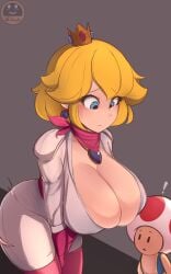 princess peach from mario (series) by ferdinandus