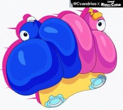 lalala from kirby (series) by cyandrive98