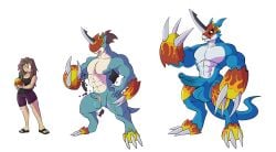 2025 abs absurd_res alpha_channel anthro armor balls bandai_namco big_penis blue_body body_size_growth bottomwear claws clothing digimon digimon_(species) digital_drawing_(artwork) digital_media_(artwork) digitigrade disintegrating_clothing erection expansion female flamedramon footwear ftm_transformation gender_transformation genital_expansion genital_growth genitals grin growth headgear helmet hi_res horn horned_helmet human human_to_anthro humanoid_genitalia humanoid_penis male mammal mask multicolored_body muscle_growth muscular muscular_anthro muscular_male nude_male pecs pecs_growth penis penis_expansion penis_growth red_eyes rtf-m sandals scale_growth scales scalie sequence sharp_teeth shirt shoes shorts size_transformation smile snout snout_growth solo species_transformation tail tail_growth tank_top teeth topwear torn_clothing trans_(lore) trans_man_(lore) transformation transformation_sequence two_tone_body white_body