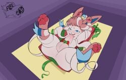 eeveelution from christmas by firebirddraws