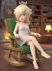 princess rosalina from super mario bros. by nintenart3d