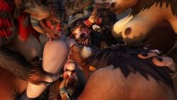 tauren from warcraft by meklab