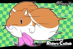 1boy ass_built_separately enormous_ass enormous_butt faucyv hamster huge_ass huge_butt hyper hyper_ass hyper_butt kirby_(series) massive_ass massive_butt nintendo non-human rick_(kirby) tail