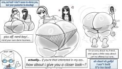2d 2d_(artwork) 2girls 2girls1boy angry annoyed annoyed_expression annoying anus arrogant asleep ass ass_focus ass_up asshole big_ass big_butt bitch bitchy bottom_heavy bubble_butt bully butt butt_crack butt_focus butthole bwumb curvy defeat defeated defeated_villainess dizzy dizzy_eyes embarrassed_nude_female embarrassing faint fainted fat_ass fat_butt feet female female_focus flipping_off frustrated humiliation innocent knocked_out knocked_out_cold knockout knockoutfetish middle_finger nerd passed_out plump plump_ass ryona silenced sleep sleeping sleepyfetish smug somnophilia spiral_eyes swimsuit swimwear swirly_eyes thick thick_ass thick_thighs unconscious unconscious_female wobbling_ass