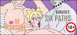 3boys age_difference bandage bandaged_arm blonde_hair blue_eyes boruto:_naruto_next_generations breast_sucking facial_hair father_and_son gay ghost-3lliot-arts grey_skin incest male male_only mister_lemonade_edits muscles muscular muscular_male naked naruto nipples nude otsutsuki_hagoromo scar text threesome uzumaki_boruto uzumaki_naruto whisker_markings yaoi