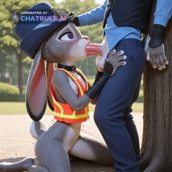 1girl ai_assisted ai_generated anthro black_eyebrows black_pupils blue_shirt cg collar cowgirl deepthroat ears_down embarrassed frills furry_female grey_body grey_fur grey_tail group_sex judy_hopps lagomorph long_sleeves moaning naked outside overalls pants parted_bangs pink_inner_ear pink_nose purple_eyes pussy_sex rabbit saliva shaking side_view spread_legs suspenders tree two_tone_body two_tone_fur two_tone_tail white_body white_fur white_tail zootopia