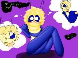 2d bee bee_girl blushing cub cute furry furry_female gerbillo_aea naked