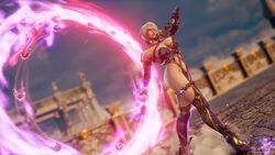 1girls 3d bimbo isabella_valentine soul_calibur tagme whip_sword