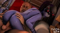 3d animated areolae ass ass_slap breasts bubble_butt cowgirl_position erection female jiggle long_hair looking_back male nipples no_sound overwatch penetration penis ponytail purple_hair sex source_filmmaker straight tied_hair vaginal_penetration video widowmaker yadasfm