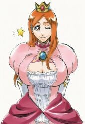 1girl 1girls ai_generated anime bleach bleach:_the_thousand-year_blood_war breasts curvy curvy_female curvy_figure eyes female fit hair inoue_orihime nsfw stickyai tits voluptuous