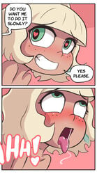 1girls ahe_gao blush blushing comic dark_gargo drool_string drooling female female_only fucked_silly heart-shaped_pupils implied_penetration implied_sex jackie_lynn_thomas looking_back moaning_in_pleasure raicosama rolling_eyes solo solo_focus star_vs_the_forces_of_evil straight_hair tongue_out