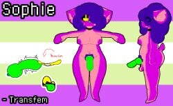 1girls animal_genitalia animal_penis anthro ass big_breasts big_butt big_ears big_penis black_eyeshadow blue_hair bodily_fluids breasts canine_genitalia canine_penis choker choker_only colored_cum cum eyeshadow felid feline female fur futanari genital_fluids genitals green_knot green_penis hair hi_res intersex jennifurzies jewelry knot makeup mammal mismatched_genitalia mismatched_penis multicolored_body multicolored_fur necklace necklace_only nude penis pubes purple_body purple_fur solo sophie_(jennifurzies) transfem transgender transwoman two_tone_body two_tone_fur unusual_bodily_fluids unusual_cum unusual_genital_fluids yellow_cum yellow_sclera