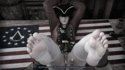 ankhajiit assassin's_creed_(series) assassin's_creed_iii british british_female connor_kenway cum cum_in_pussy cum_in_pussy cum_inside cum_inside_pussy cum_inside_vagina cumming daz3d daz_studio eleanor_mallow feet feet_fetish feet_focus feet_up female foot_fetish grabbing grabbing_ankles hairy hairy_anus hairy_ass hairy_asshole hairy_pussy impregnation presenting_feet ratonhnhaké:ton redcoat sex soles soles_female soles_fetish stirrup_footwear stirrup_legwear stirrup_socks toes uncircumcised uncircumcised_penis unprotected_sex unshaved_pussy wrists_bound wrists_tied