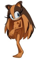 animal_nose anthro bare_legs barefoot blue_eyes body_fur breasts brown_fur brown_hair clavicle closed_mouth completely_nude eyelashes feet female fur furrybarefoot groin inkershike legs long_hair looking_at_viewer looking_to_the_side looking_to_the_sidemammalfurry_female1girl messy_hair multicolored_fur multicolored_hair navel nipples nude orange_fur orange_hair own_hands_together pettanko pubic_hair pubic_tattoo pussy sega sidelocks small_breasts soloheel_up1:1_aspect_ratiolimited_visibilityhigh_resolution sonic_(series) sonic_boom sonic_the_hedgehog_(series)sticks_the_badger standinghappy sticks_the_jungle_badger stomach tattooanimal_ears toes two-tone_fur two-tone_hair untied_hair vaginaaverting_eyes very_high_resolution