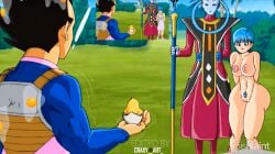 anime areolae big_areola big_boobs big_breasts big_nipples boobs breasts dragon_ball edit nipples screencap