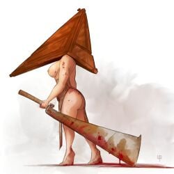 blood_on_body pyramid_head rule_63 silent_hill silent_hill_2 tomphelippe