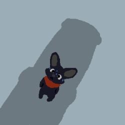 1:1 anthro bat black_body black_fur bodily_fluids digital_media_(artwork) fur imminent_sex male mammal moonbat nico_(moonbat) penis_shadow pixel_(artwork) shadow solo sweat