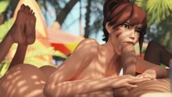 1boy 1girls 2025 3d 3d_animation 3d_render animated ass ass_cheeks balls barefoot beach big_penis blender blizzard_entertainment blowjob brown_hair butt_cheeks d.va drooling face_markings feet feet_up fellatio female hana_song korean korean_female light-skinned_female light-skinned_male longer_than_10_seconds male naked naked_female nude nude_female on_beach on_stomach oral oral_penetration oral_sex outdoors outside overwatch overwatch_2 penis penis_in_mouth pleasedbyviolet ponytail saliva sloppy sloppy_blowjob soles soles_female soles_fetish sound sucking sucking_penis summer sun sunny tagme testicles video voice_acted zmsfm