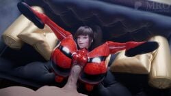 3d 3d_(artwork) 3d_render anal anal_insertion anal_sex anal_sex balls bangs big_ass big_breasts blizzard_entertainment brown_eyes brown_hair brown_hair bulge bulge_under_clothes camel_toe cameltoe cosplay couch d.va dickgirl facial_mark female female_focus futanari half-closed_eyes latex latex_clothing male/female male/futa moonroomoom neon_genesis_evangelion open_mouth overwatch ponytail presenting presenting_anus presenting_ass presenting_pussy red_clothing red_latex sofa tight_clothing torn_clothes torn_clothing