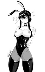 big_ass big_breasts big_butt big_thighs big_titties black_hair breasts bunny_ears bunny_girl bunny_girl_suit bunnysuit clothing curvaceous curvaceous_female curvaceous_figure curvy curvy_figure curvy_hips female female_focus female_only looking_at_viewer sakiend1 short_hair spy_x_family thick_thighs thigh_highs yor_briar
