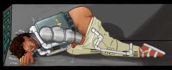 air_conditioner begging cramped cum cumshot date_everything ejaculation hector_(date_everything) male male_ejaculation male_moaning masterbating masterbation stalker