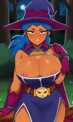 abs||ai ai_generated brawl_stars female female nipples shelly_(brawl_stars) solo standing