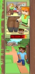 alex (minecraft) from minecraft by paimon10111