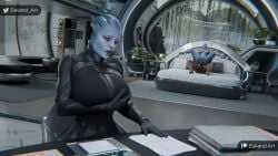 1boy 2girls 3d alien alien_girl alien_humanoid asari ass_bigger_than_head big_ass big_breasts bioware blue-skinned_female blue_body blue_skin bottom_heavy breasts breasts_bigger_than_head bust busty chest commander_shepard curvaceous curvy curvy_figure dark-skinned_male dark_skin electronic_arts eskandart female hair_tentacles hips hourglass_figure huge_ass huge_breasts humanoid interracial interspecies large_ass large_breasts legs liara_t'soni male male/female mass_effect mature mature_female morinth slim_waist tentacle_hair thick thick_hips thick_legs thick_thighs thighs top_heavy voluptuous waist wide_hips wide_thighs