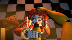 jackie (fnaf) from five nights at freddy's: secret of the mimic by mishuyuu (modeler)