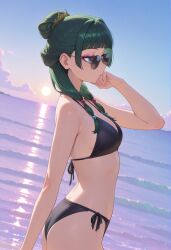 1girls ai_generated beach bikini breasts kusuriya_no_hitorigoto maomao_(kusuriya_no_hitorigoto) owari_wan tagme