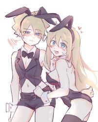 1boy 1boy1girl 1girls belt big_breasts black_legwear blonde_hair blue_eyes blush booty_shorts boruko boruto:_naruto_next_generations bowtie bunny_boy bunny_ears bunny_girl bunny_tail bunnysuit busty canon_genderswap cleavage clone crossdressing cuffs cute dress fake_animal_ears female femboy feminine_male gender_transformation genderswap genderswap_(mtf) hairband heart heart_symbol hearts_around_head hi_res high_resolution highres large_breasts legwear light-skinned_female light-skinned_male light_skin long_hair looking_at_viewer love_heart love_hearts male minishorts naruto naruto_(series) no_bra no_panties pale-skinned_female pale-skinned_male pale_skin rule_63 selfcest sexy_no_jutsu shonen_jump short_shorts shorts shounen_jump shueisha sideboob sissy taneeenat teen teen_boy teen_girl teenage_girl teenager thighhighs twink uzumaki_boruto very_high_resolution weekly_shonen_jump weekly_shounen_jump white_background yellow_hair