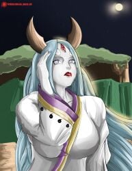 otsutsuki kaguya from naruto (series) by jul maldo art