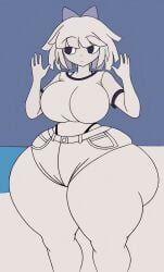1girls 2020s 2024 absolute_cinema arms_raised big_ass big_boobies big_boobs big_booty big_breasts big_butt big_cleavage big_hips big_legs big_thighs big_tiddies big_tits big_titties boobies boobs bow breasts bubble_ass bubble_booty bubble_butt busty caked_up claire_(fundamental_paper_education) cleavage curvaceous curvaceous_figure curvy curvy_figure curvy_hips curvy_thighs dumptruck_ass dumptruck_butt dumpy enormous_ass enormous_booty enormous_butt enormous_hips enormous_thighs fat_ass fat_booty fat_butt fat_hips fat_legs fat_thighs female female_focus female_only fundamental_paper_education giant_ass giant_booty giant_butt giant_hips giant_legs giant_thighs gigantic_ass gigantic_booty gigantic_butt gigantic_hips gigantic_legs gigantic_thighs ginormous_ass ginormous_booty ginormous_butt ginormous_hips ginormous_legs ginormous_thighs hair_bow hairbow hips huge_ass huge_boobies huge_boobs huge_booty huge_breasts huge_butt huge_cleavage huge_hips huge_legs huge_thighs huge_tiddies huge_tits huge_titties human humongous_ass humongous_booty humongous_butt humongous_hips humongous_legs humongous_thighs hyper_ass hyper_booty hyper_butt hyper_hips hyper_legs hyper_thighs kaaatie knockers large_ass large_boobs large_booty large_breasts large_butt large_cleavage large_hips large_legs large_thighs large_tiddies large_tits large_titties looking_away mammal massive_ass massive_booty massive_butt massive_hips massive_legs massive_thighs meme modinnikita neutral_expression plump_ass plump_booty plump_butt plump_hips plump_legs plump_thighs round_ass round_boobies round_boobs round_booty round_breasts round_butt round_cleavage round_hips round_legs round_thighs round_tits round_titties short_hair tagme thick_ass thick_booty thick_butt thick_hips thick_legs thick_thighs thigh_highs thighs thong thunder_thighs tiddies tight_clothes tight_clothing tight_shorts tits titties twitter voluptuous white_body white_hair white_skin youtube