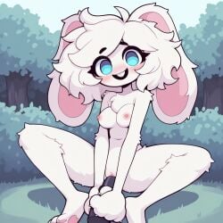 ai_generated blue_eyes original_character rabbit rabbit_ears rabbit_girl rabbit_humanoid rabbit_tail waifu waifu_night