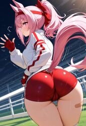 1girls ai_generated anus ass bad_anatomy haru_urara_(umamusume) pussy umamusume