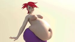 1girls 3d 3d_(artwork) 3d_animation 3d_artwork 3d_model animated animated_gif animation belly_button belly_growl belly_movement belly_noises boobs chubby chubby_female chubby_girl daz3d daz_studio deep_navel fat fat_female foster's_home_for_imaginary_friends frankie_foster gif girl heavy_belly myart nude overweight self_upload stomach stomach_deformation stomach_growling stomach_noises suprised video zazkinkart