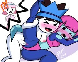 1futa 1futa1girl 1girls ahe_gao ahegao ahegao_face artist_request big_breasts blue_skin blush blushing breasts cheating cheating_futa cheating_girlfriend clean_shaven cleavage cleavage_cutout clothed_female clothed_female_clothed_futa cock color cuckold cuckolding cuckquean dick_in_pussy digital_drawing_(artwork) digital_media_(artwork) dinaurian dominant_futa duna_nichs english english_text erection facial_markings fanart female female_focus female_human female_penetrated female_watching fossil_fighters futa_human futa_on_female futa_penetrating futa_penetrating_female futa_pov futadom futanari futasub hair hands_on_face hat human human_female human_futa human_on_human jaiden jaiden_(jaiden_animations) jaiden_animations magenta_hair monster_girl nintendo no_panties nude_futa penis penis_in_pussy pink_hair pink_shirt reptile_humanoid rosie_richmond_(fossil_fighters) simple_shading skirt source_request submissive_female tagme tagme_(artist) tagme_(source) tail twintails vagina vaginal_penetration vaginal_sex white_skin yellow_cum yuri