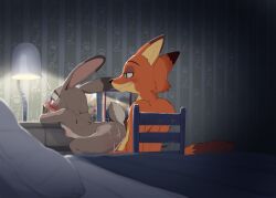 anthro anthro_on_anthro anthro_penetrated anthro_penetrating anthro_penetrating_anthro areola biped blush breasts canid canine dagasi disney duo erection european_rabbit female female_penetrated fox fur genitals hi_res judy_hopps lagomorph leporid male male/female male_penetrating male_penetrating_female mammal nick_wilde nipples oryctolagus penetration penile penile_penetration penis rabbit red_fox sex tail teeth tongue true_fox zootopia