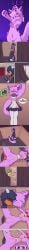 absurd_res anthro big_breasts bodily_fluids breasts clothing comic cum cum_inside dialogue eeveelution espeon female female/female fur generation_2_pokemon genital_fluids genitals grey_body grey_fur hi_res houndoom lol4k3657 long_image maid_uniform male male/female nintendo penis pokemon pokemon_(species) pokemorph purple_body purple_fur russian_text shadow_hands_challenge smile tail tall_image text translation_check translation_request uniform vulva