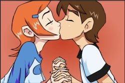 ben_10 ben_tennyson color colored gwen_tennyson insects kissing lewd prophet