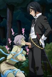 1boy 1girl 1girls ai_generated anime breasts curvy curvy_female curvy_figure eyes female fit hair haruna_(tensei_shitara_slime_datta_ken) male nsfw stickyai tensei_shitara_slime_datta_ken tits voluptuous