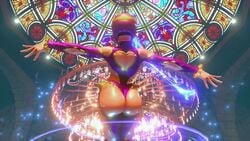 1girls 3d adnarimydeth animated ass ass_shake back big_ass bouncing_ass bubble_ass bubble_butt cosplay dancing dark-skinned_female dark_skin egyptian female female_only from_behind huge_ass jewelry menat_(street_fighter) mp4 no_sound purple_hair rainbow_mika_(cosplay) seductive shiny_skin short_hair solo street_fighter street_fighter_v video