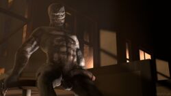 3d balls big_penis capcom cuddlesthedrag0n dark demon humanoid male male_only menacing monster muscular muscular_male penis regenerador resident_evil resident_evil_4 scary solo source_filmmaker spooky video_games