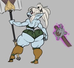 huge_ass league_of_legends muscular_female poppy riot_games shortstack tagme thick_thighs vongrauenhausen yordle